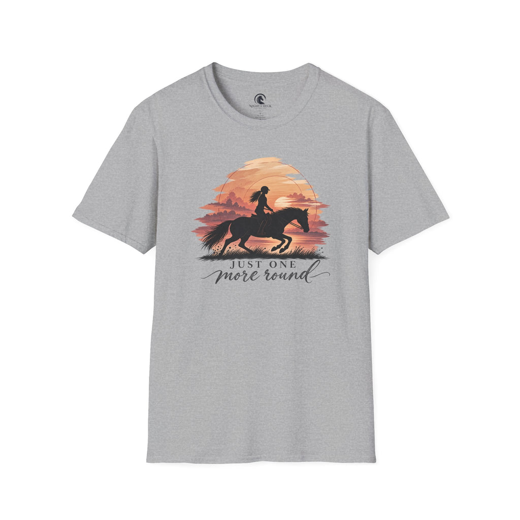 Just One More Round Sunset Rider T-Shirt