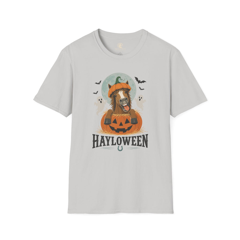 Hayloween Soft Pumpkin Horse T-Shirt