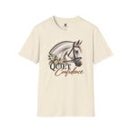 Quiet Confidence White Horse T-Shirt