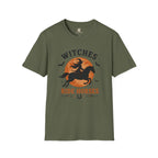 Witches Ride Horses Vintage Badge T-Shirt