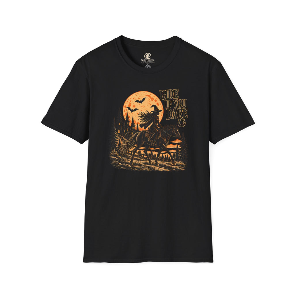 Ride If You Dare Halloween Horse T-Shirt