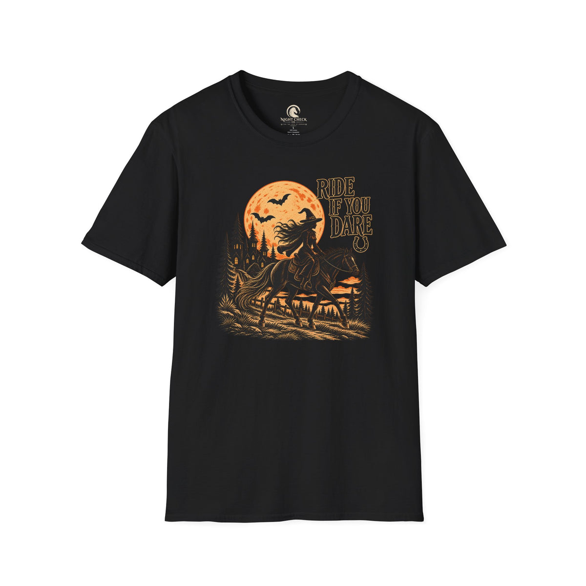 Ride If You Dare Halloween Horse T-Shirt