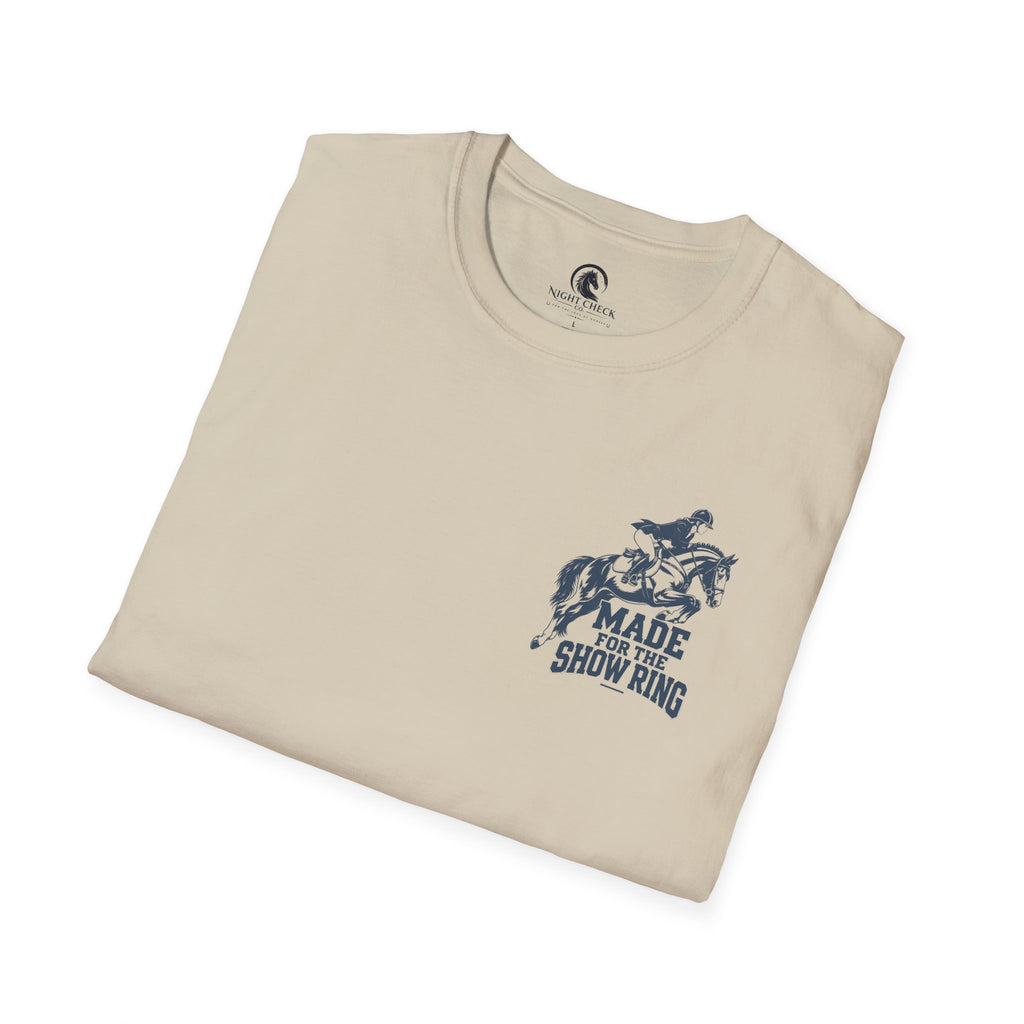 Made For The Show Ring Navy Rider T-Shirt