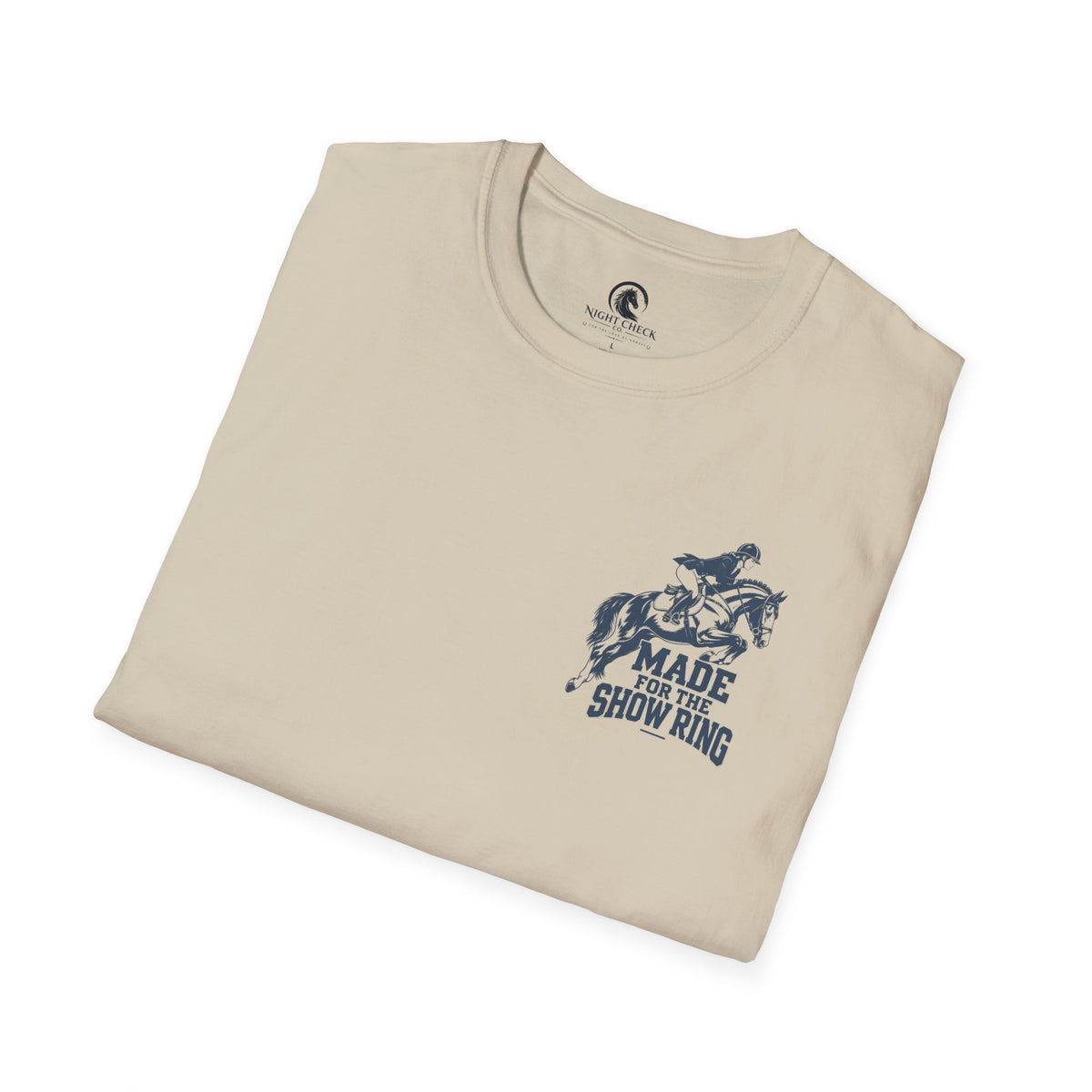 Made For The Show Ring Navy Rider T-Shirt