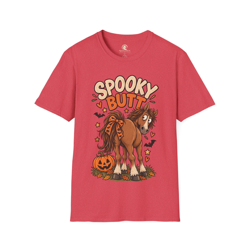 Spooky Butt Pumpkin Patch Horse T-Shirt