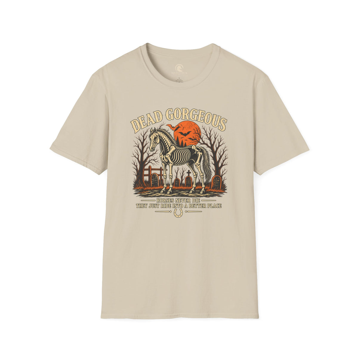 Dead Gorgeous Skeleton Horse T-Shirt