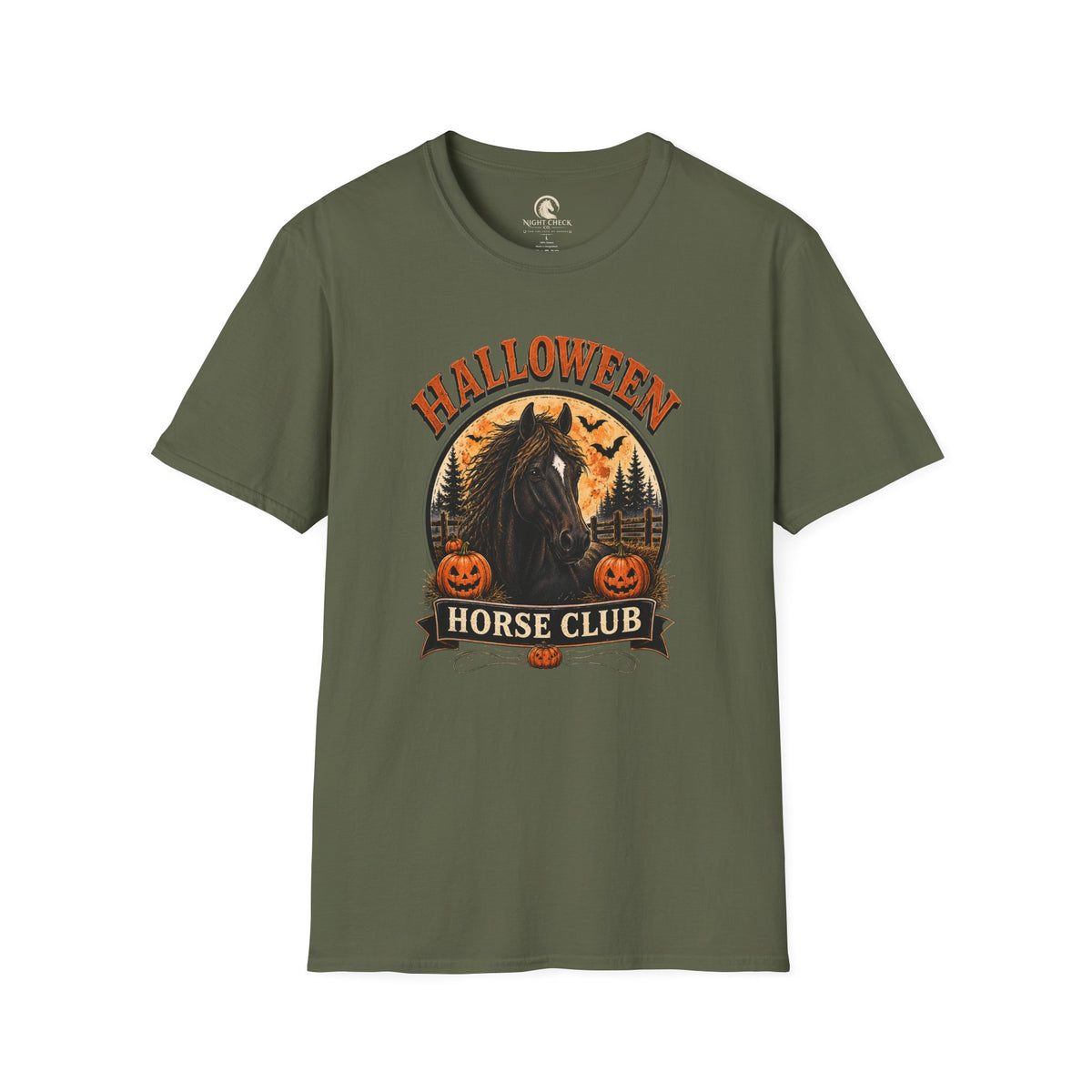 Halloween Horse Club Pumpkin Arch T-Shirt