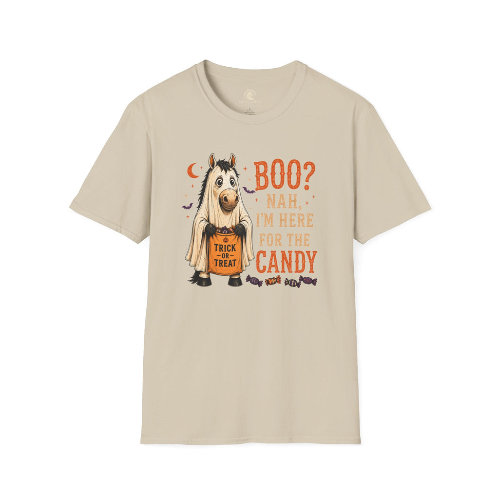 Boo Nah I'm Here For The Candy Horse T-Shirt