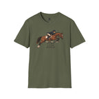 Jump Land Repeat Hunter Round T-Shirt