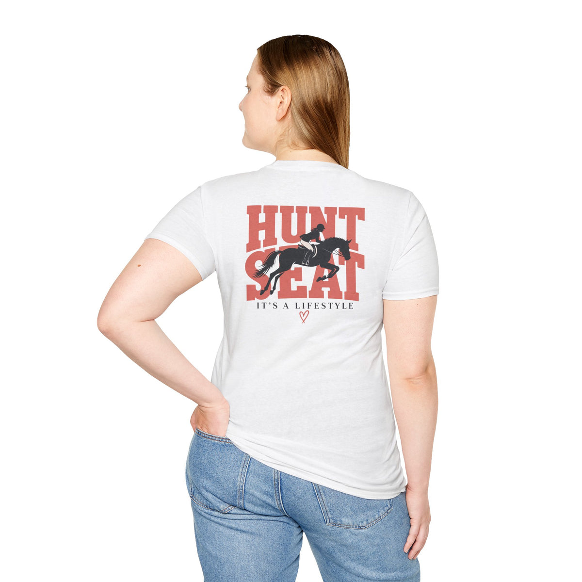 Hunt Seat It's A Lifestyle Red T-Shirt