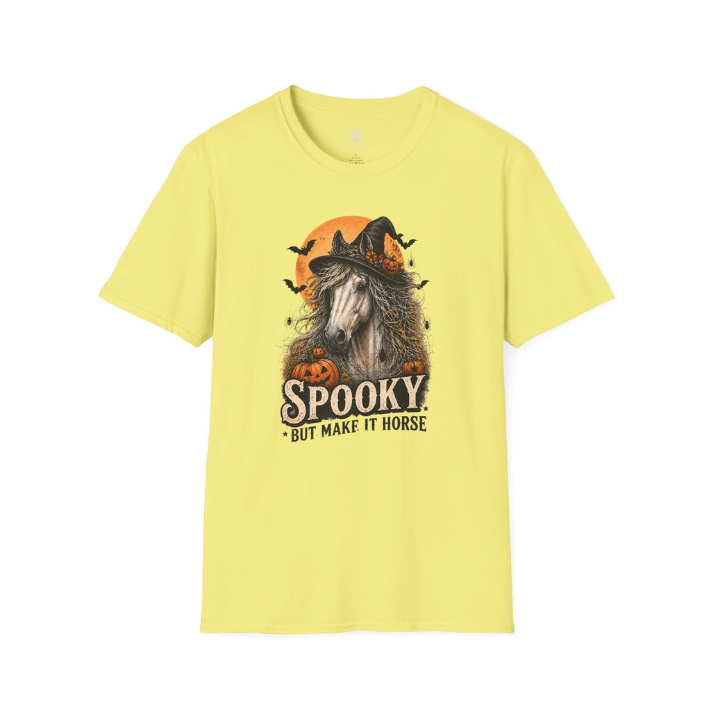 Spooky But Make It Horse Grey Mare T-Shirt