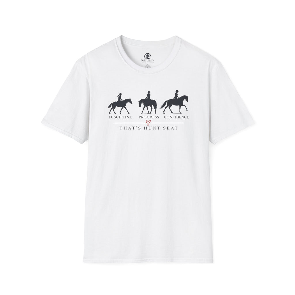 Discipline Progress Confidence Hunt Seat T-Shirt