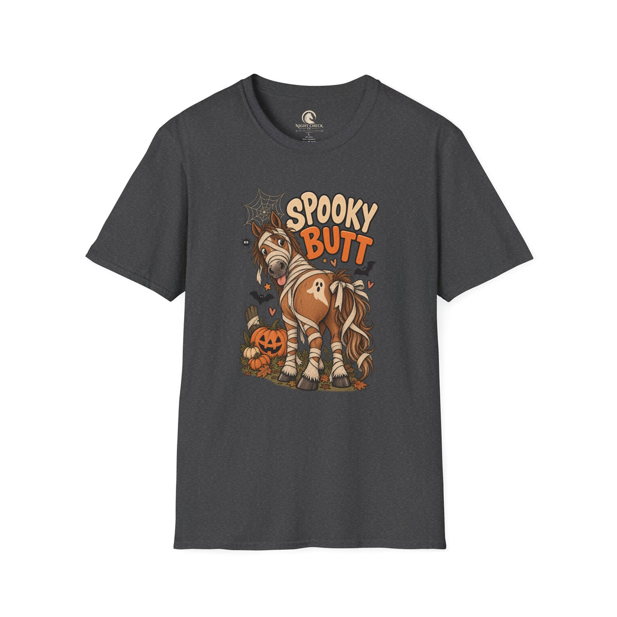 Spooky Butt Mummy Horse Halloween T-Shirt