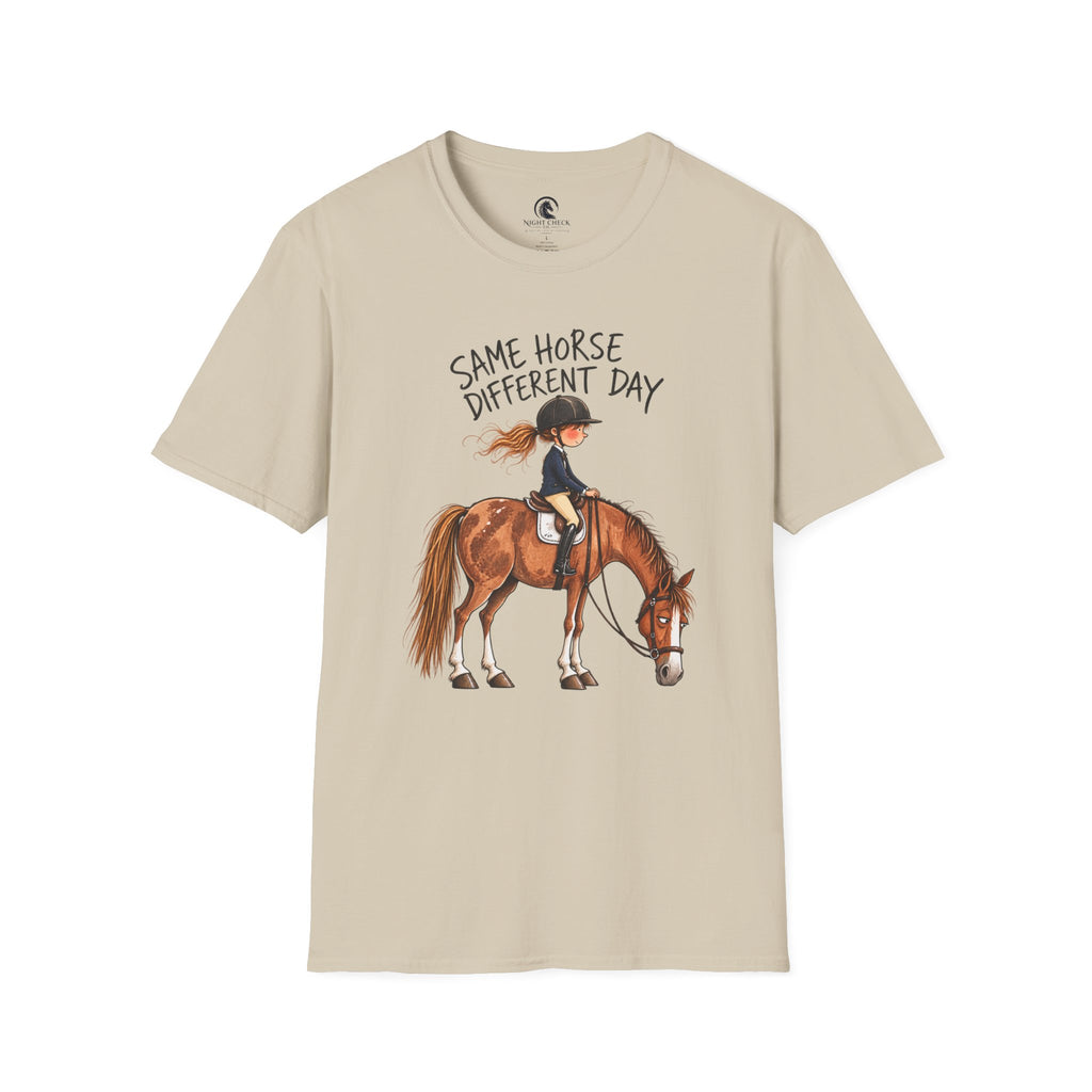 Same Horse Different Day Lesson T-Shirt