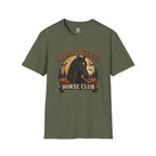 Halloween Horse Club Midnight Badge T-Shirt