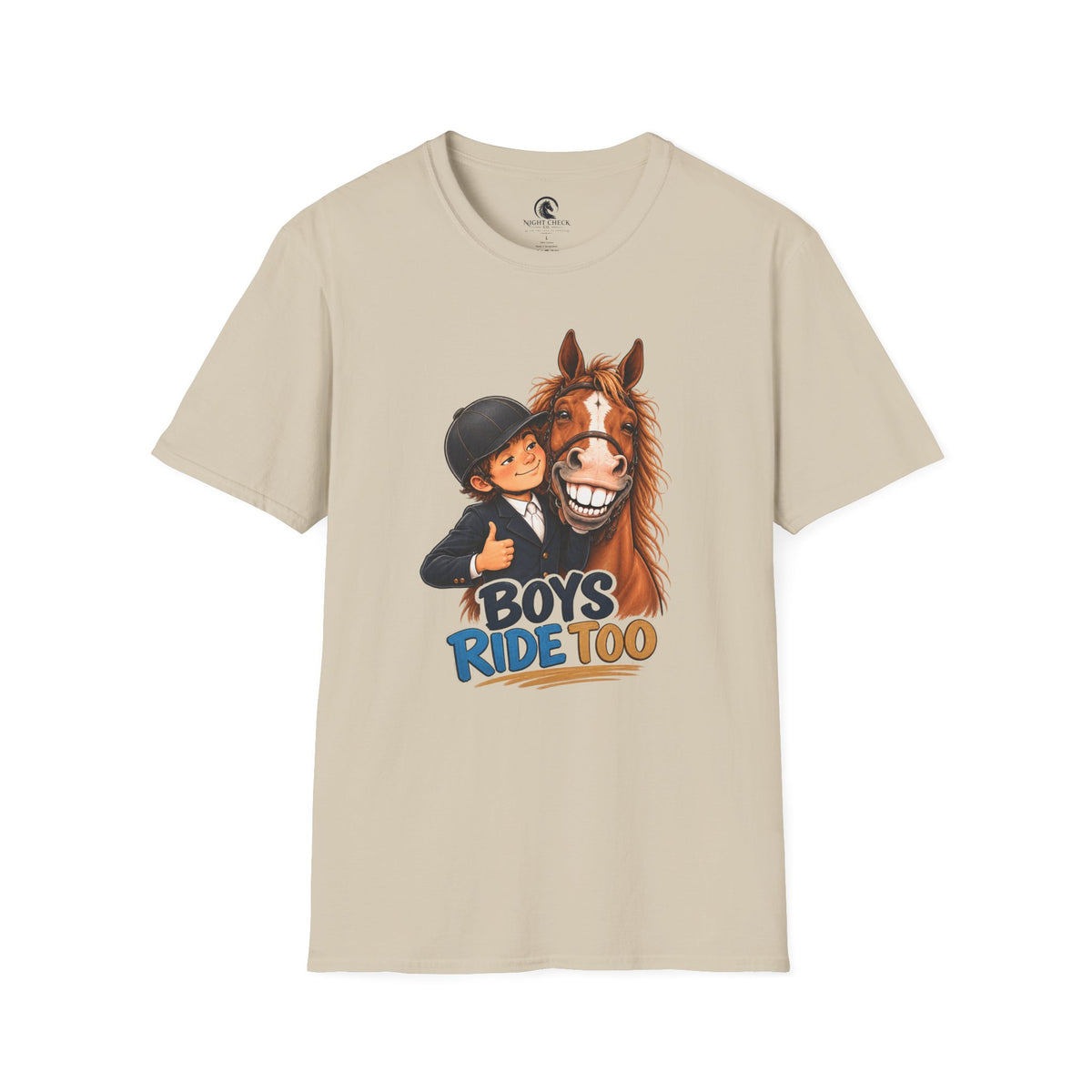 Boys Ride Too Junior Rider T-Shirt
