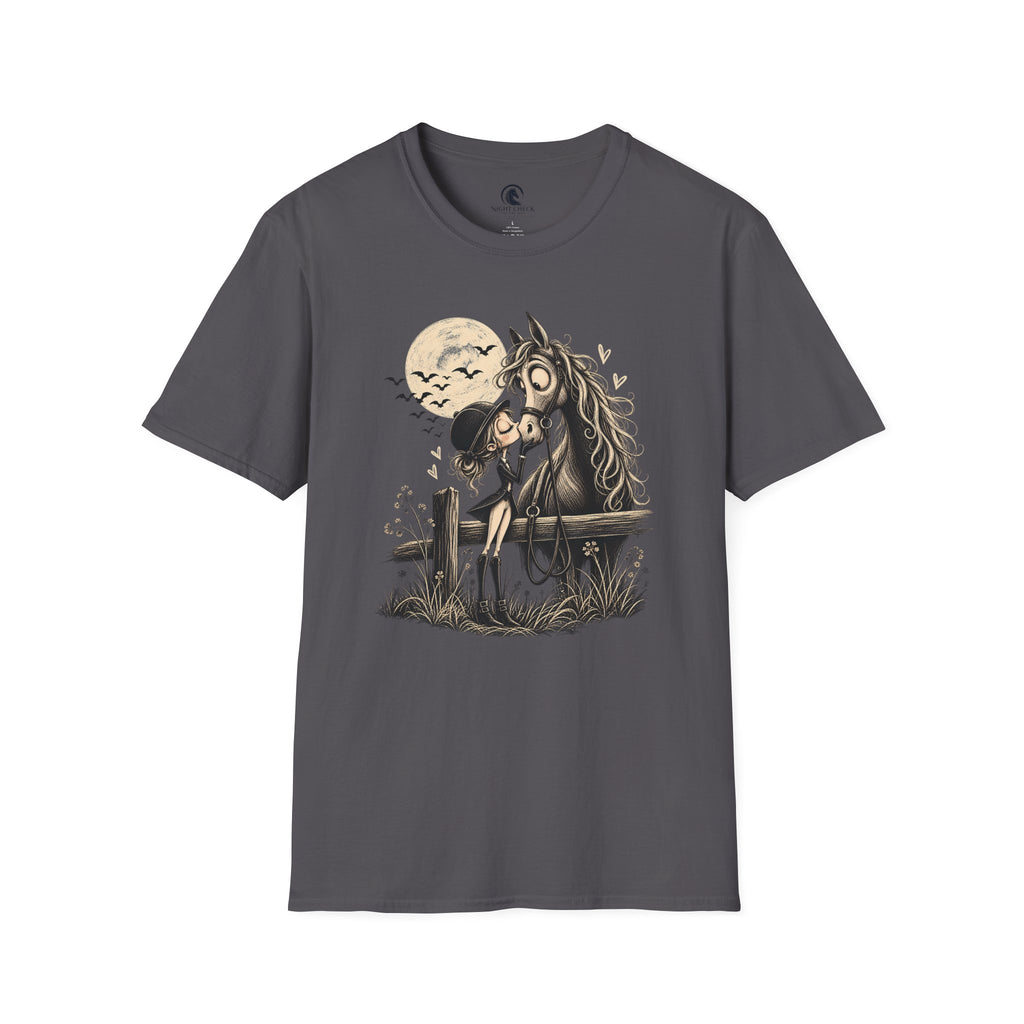 Moonlight Girl And Horse T-Shirt