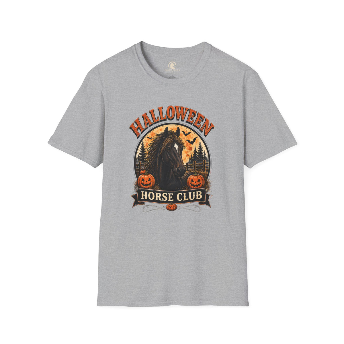 Halloween Horse Club Pumpkin Arch T-Shirt