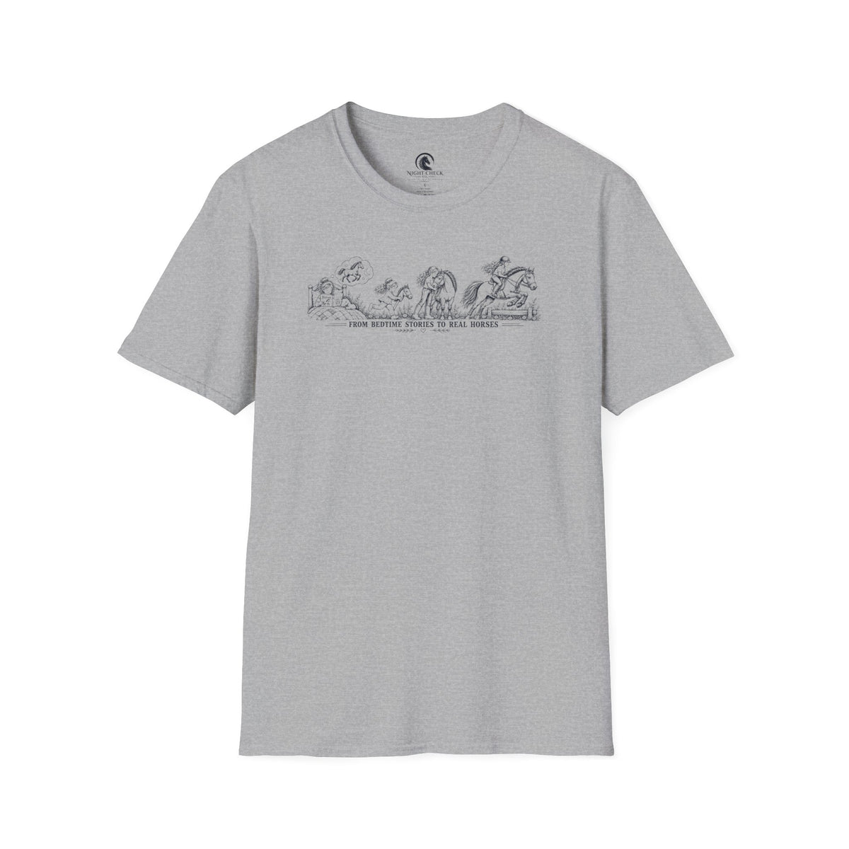 Vintage Hunt Field Engraving T-Shirt