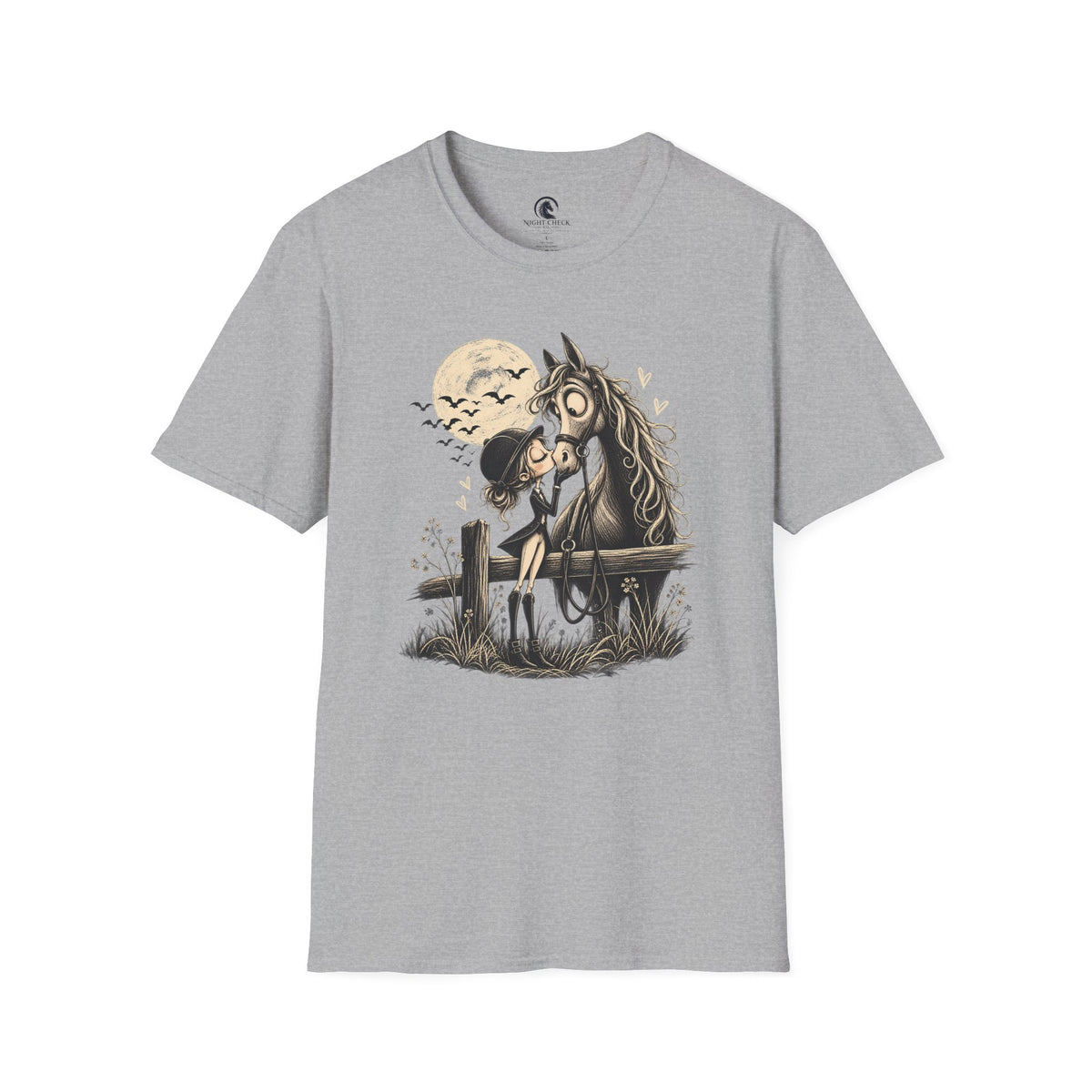 Moonlight Girl And Horse T-Shirt