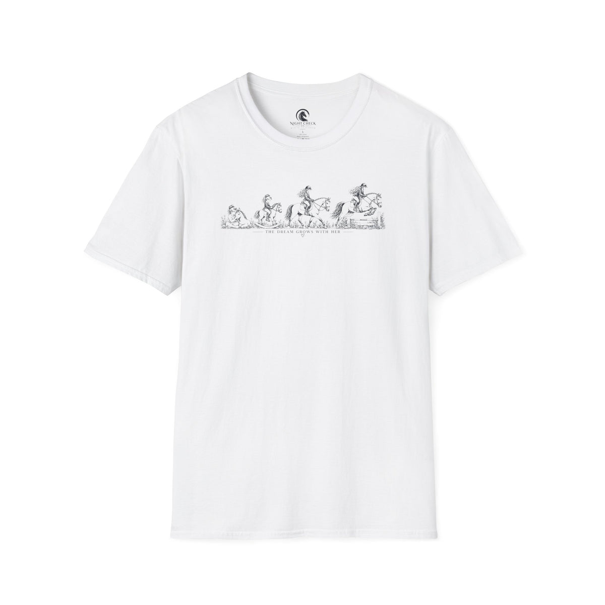 Vintage Field Riders Engraving T-Shirt