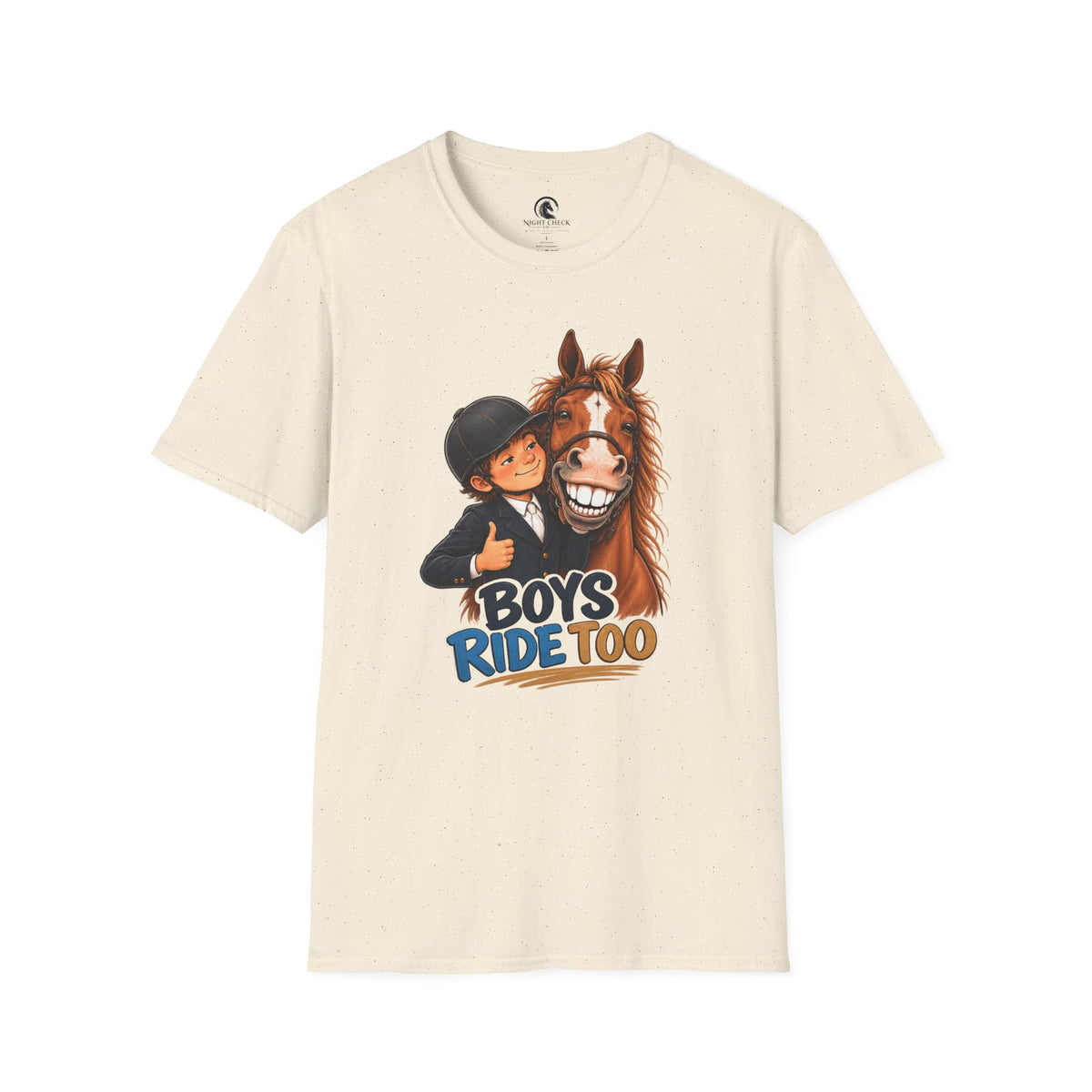 Boys Ride Too Junior Rider T-Shirt