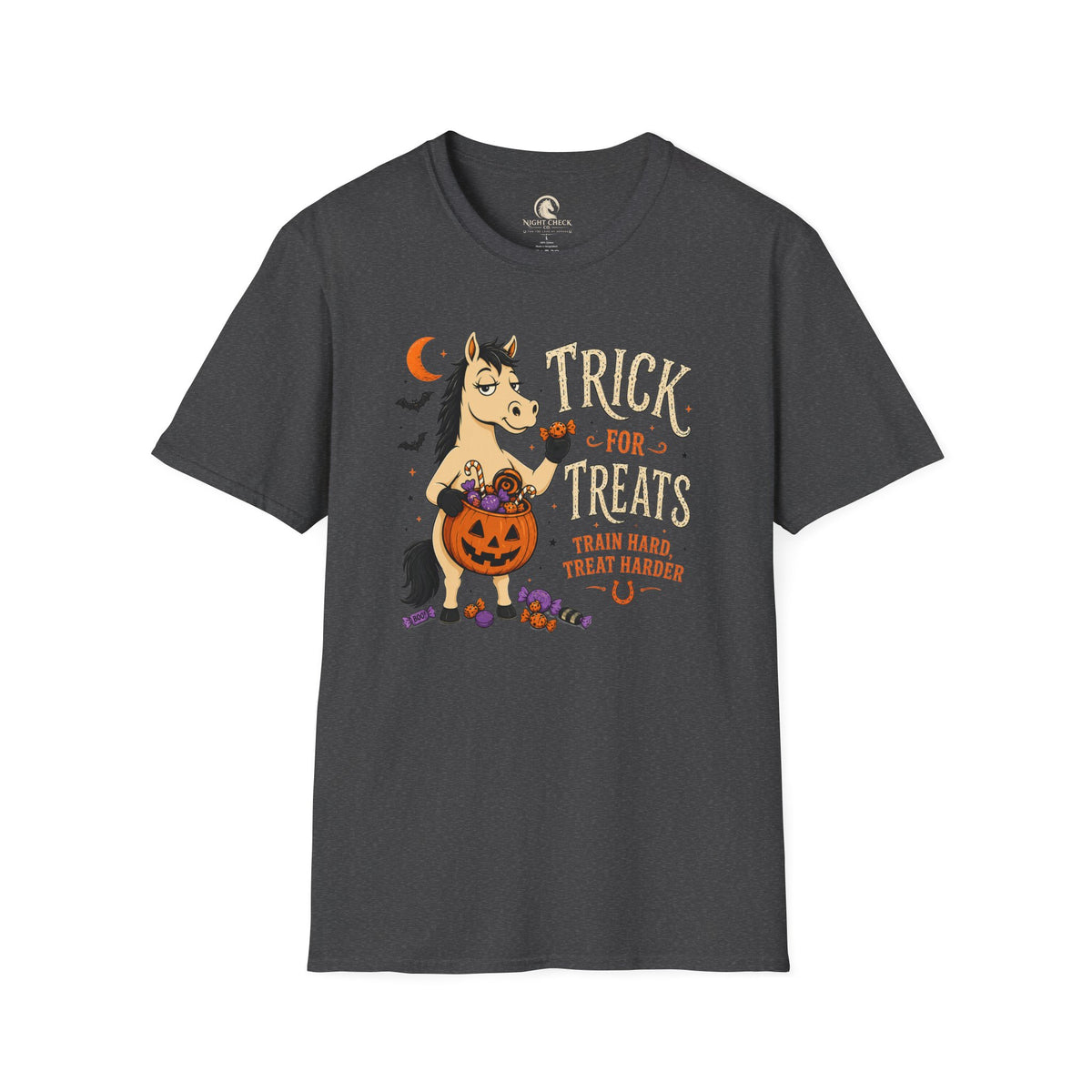 Trick For Treats Train Hard Horse T-Shirt