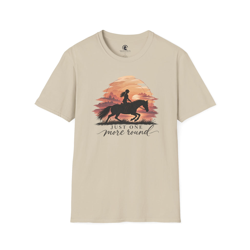Just One More Round Sunset Rider T-Shirt