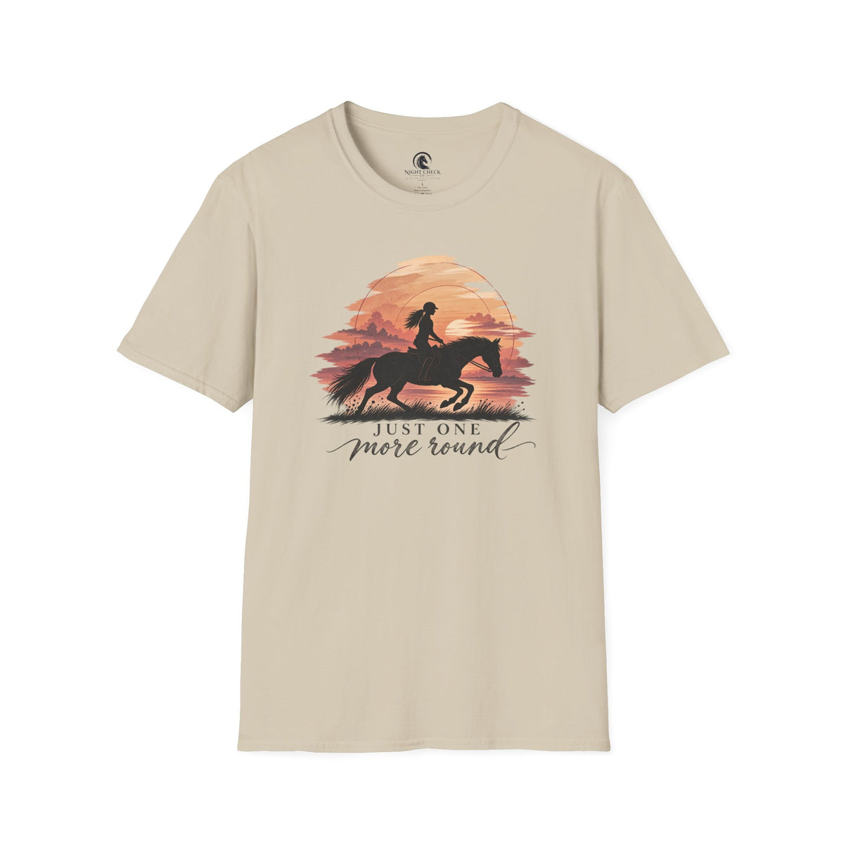 Just One More Round Sunset Rider T-Shirt