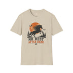 No Rest After Dark Black Horse T-Shirt