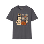 Too Cool For Tricks Horse Halloween T-Shirt