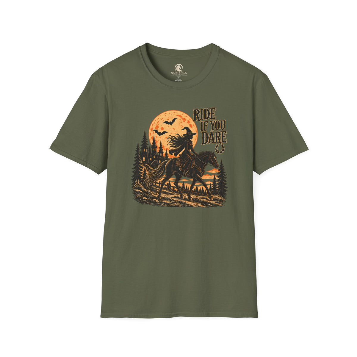 Ride If You Dare Halloween Horse T-Shirt