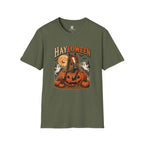 Hayloween Pumpkin Moon Horse T-Shirt