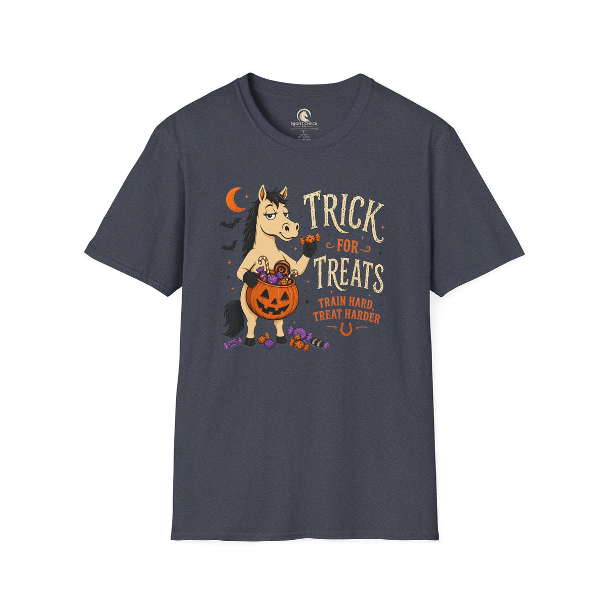 Trick For Treats Train Hard Horse T-Shirt