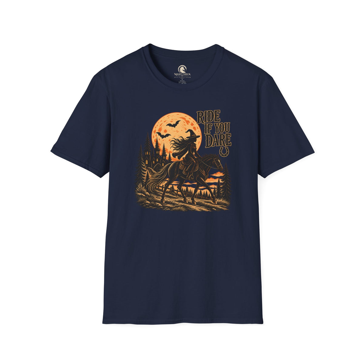 Ride If You Dare Halloween Horse T-Shirt