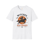 Witches Ride Horses Vintage Badge T-Shirt