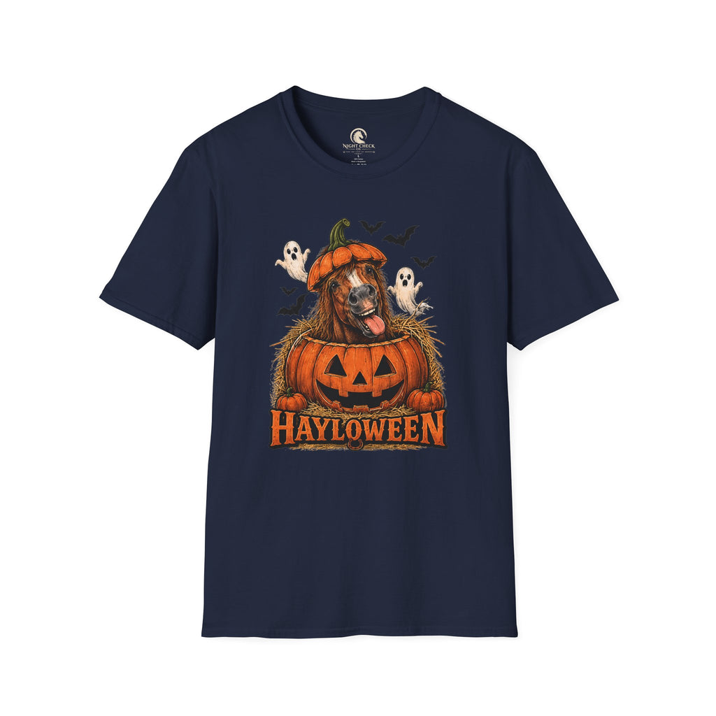 Hayloween Jack O Lantern Horse T-Shirt