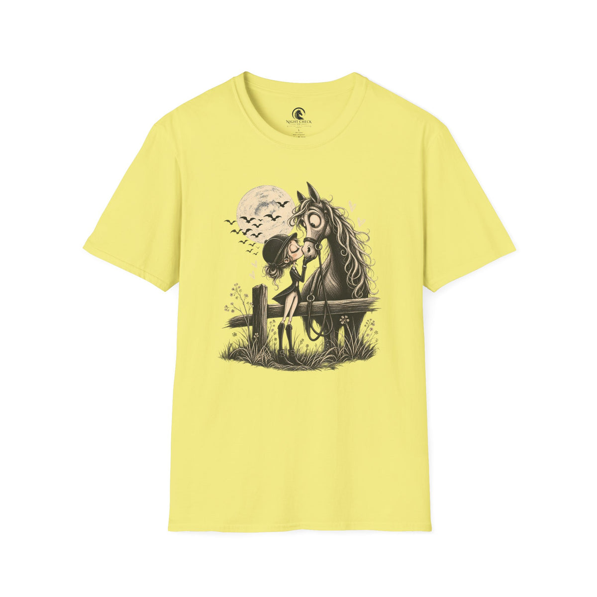 Moonlight Girl And Horse T-Shirt
