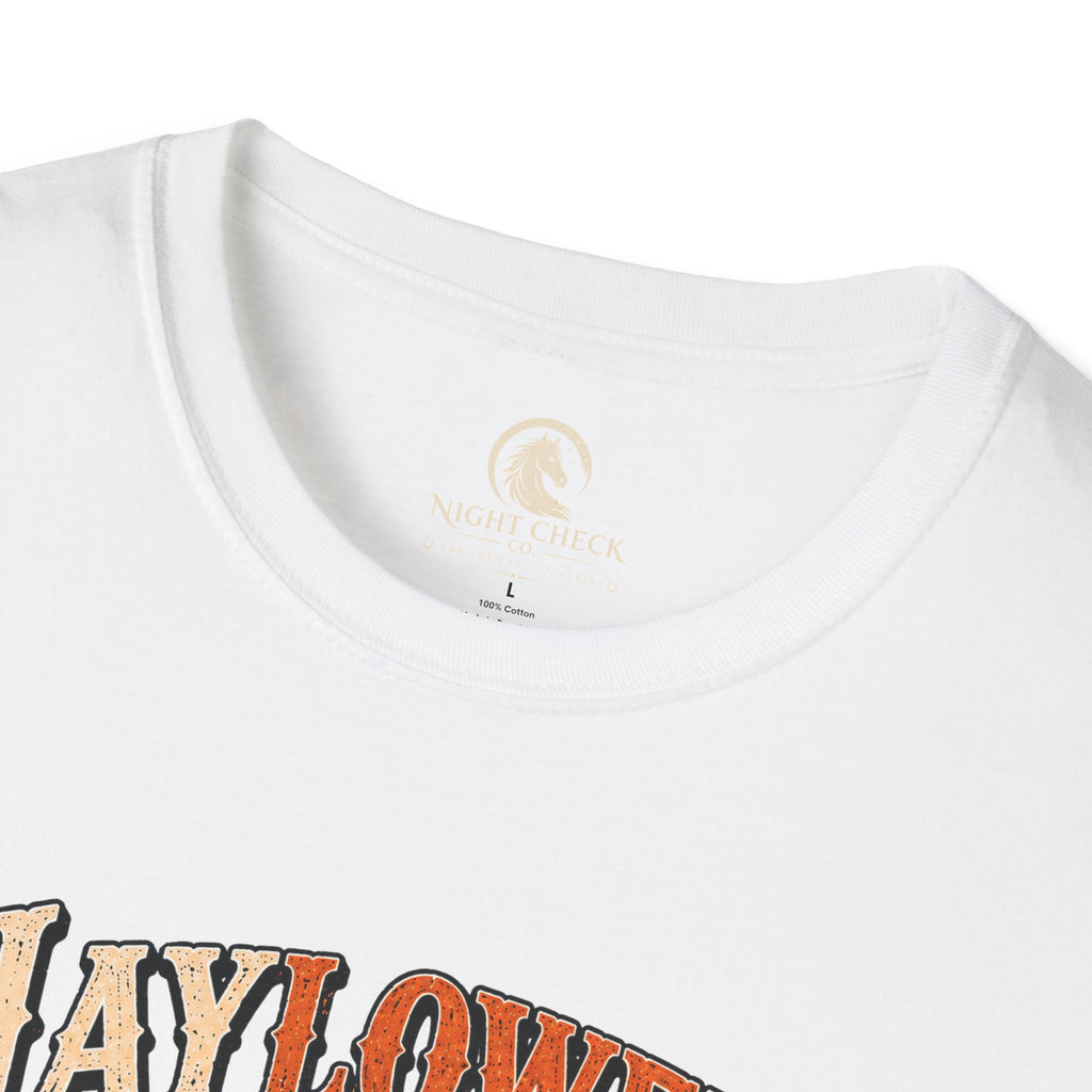 Hayloween Pumpkin Moon Horse T-Shirt