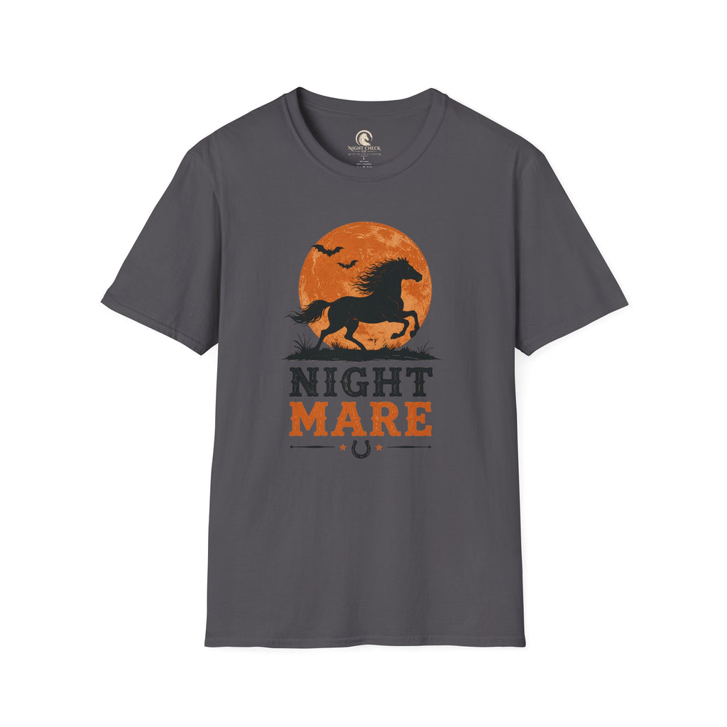 Night Mare Black Horse Halloween T-Shirt