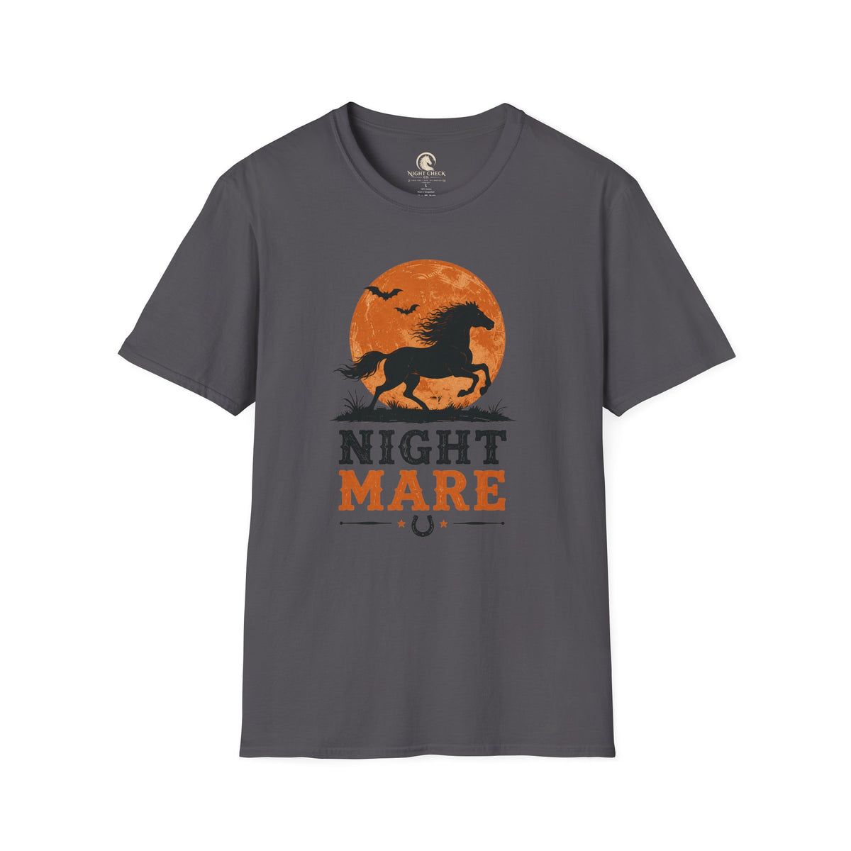 Night Mare Black Horse Halloween T-Shirt