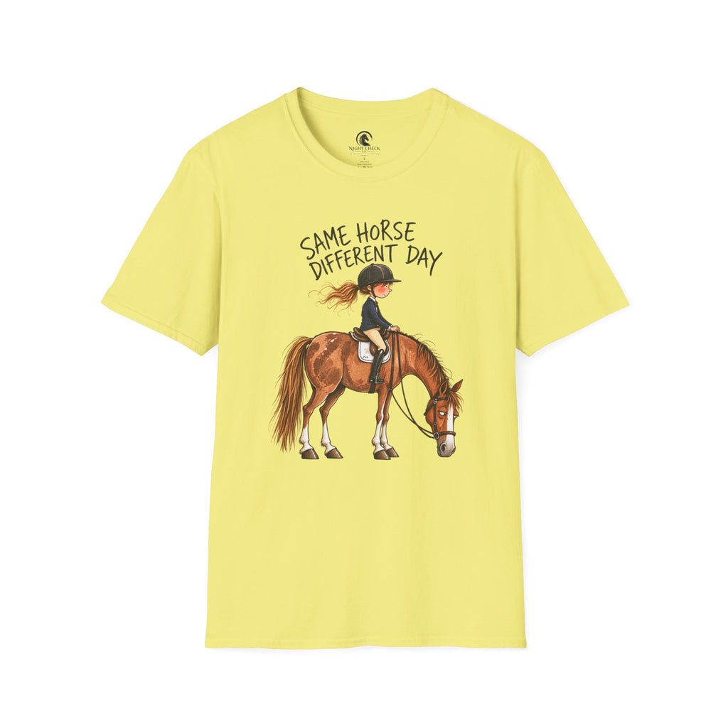 Same Horse Different Day Lesson T-Shirt