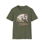 Quiet Confidence White Horse T-Shirt
