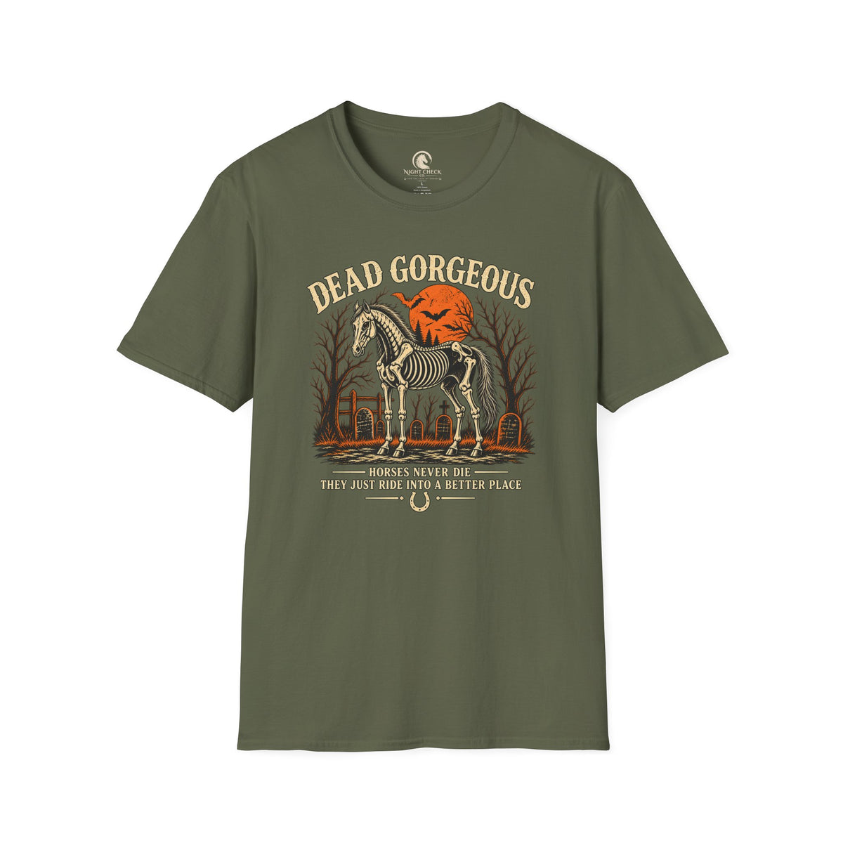 Dead Gorgeous Skeleton Horse T-Shirt