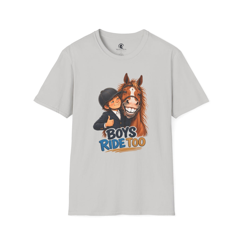 Boys Ride Too Junior Rider T-Shirt
