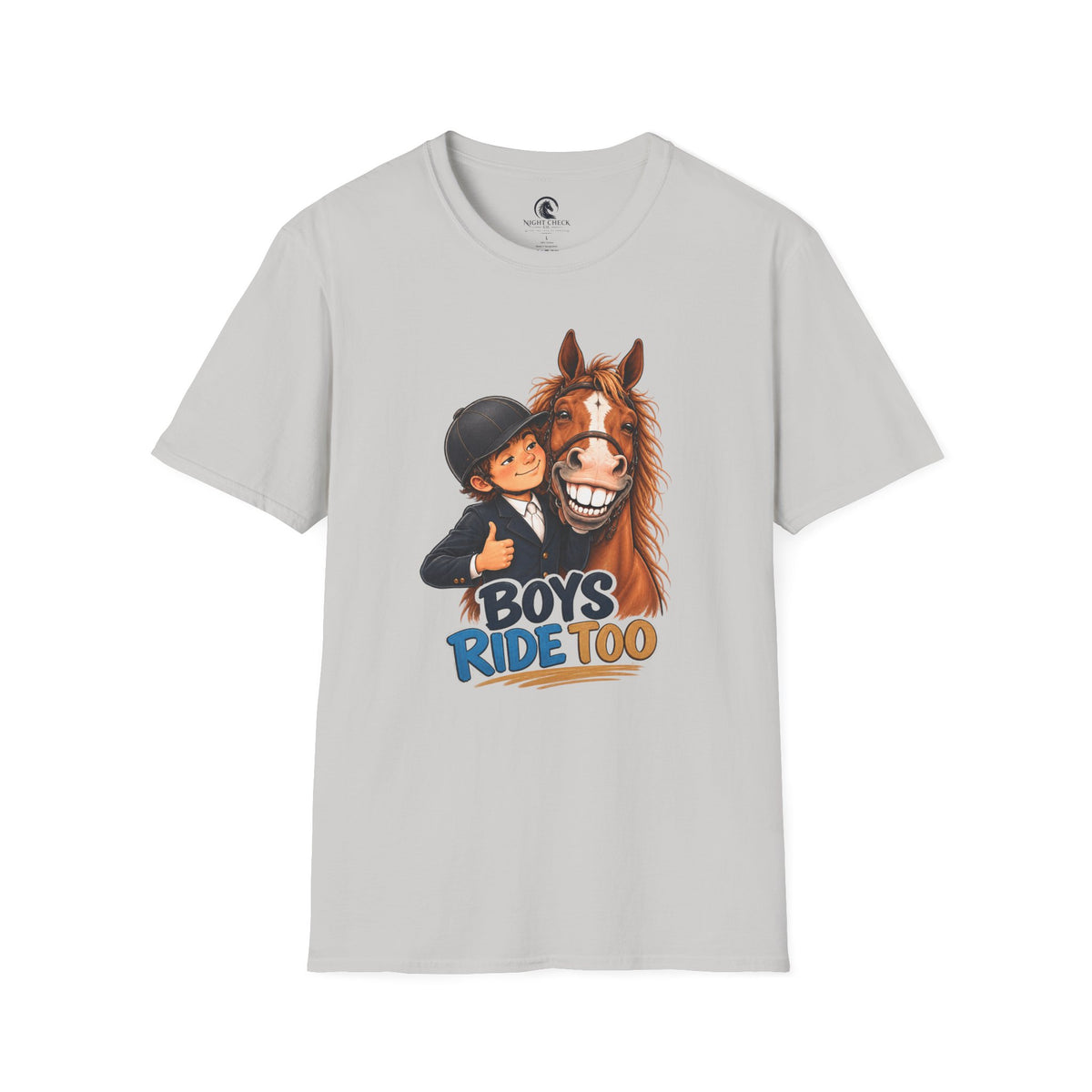 Boys Ride Too Junior Rider T-Shirt