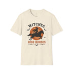 Witches Ride Horses Vintage Badge T-Shirt