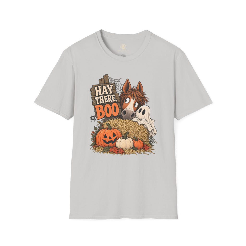 Hay There Boo Pumpkin Horse T-Shirt