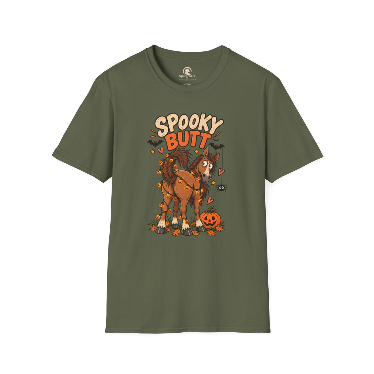 Spooky Butt Trick Or Treat Horse T-Shirt