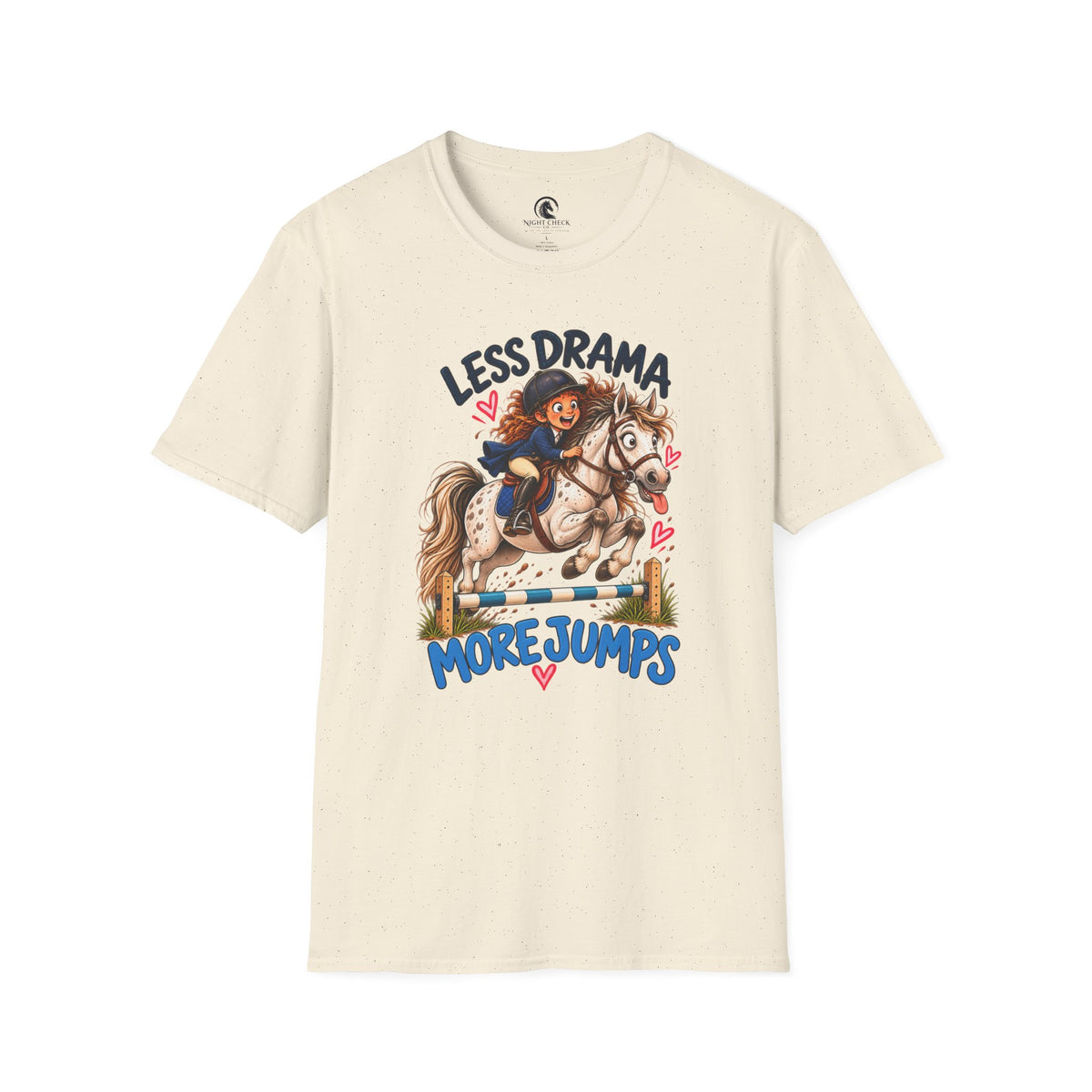 Less Drama More Jumps Young Rider T-Shirt